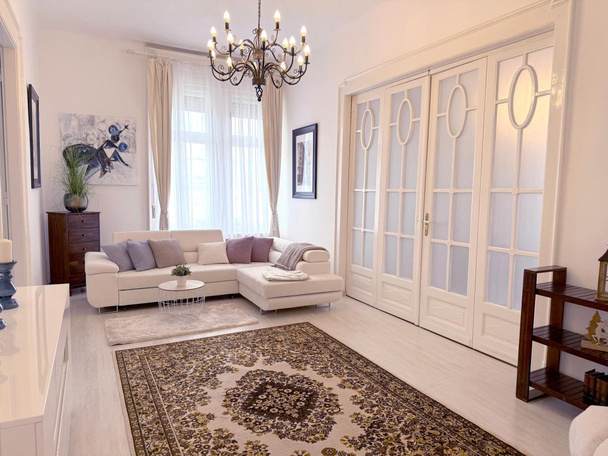 Elegant 125M2 Apartment In Center Of 부다페스트 외부 사진
